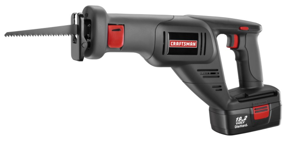 Craftsman C3 19.2 volt DieHard Reciprocating Saw with LED