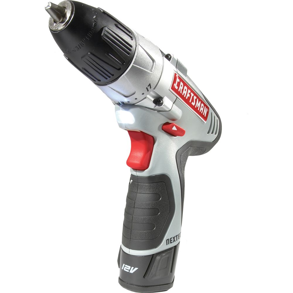 Craftsman NEXTEC 12 Volt Lithium-Ion 3/8-Inch Reversible Drill/Driver