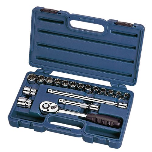 Industro 18pc 1/2 Drive Patented Socket Set - 00398 Best Price