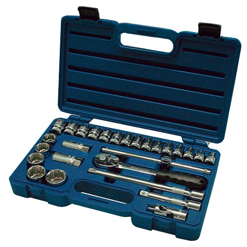 Industro 27pc 1/2 Drive Patented Socket Set - 00399 Best Price