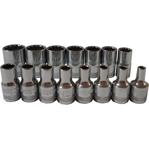 Industro 15 PC Combination Wrench Set 6MM-1/4 TO 19MM-3/4 - 00412 Best Price