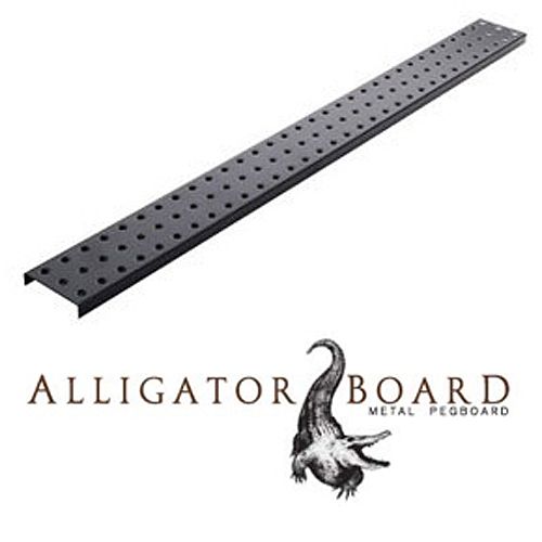 Alligator 3 x 32 Black Alligator Metal Pegboard Strips (2) - ALGBRD3X32BLKS Best Price