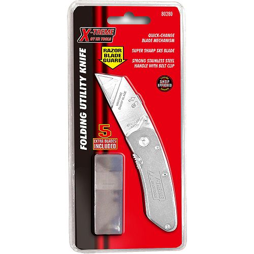 Xtreme Folding Utility Knife - 80280 Best Price
