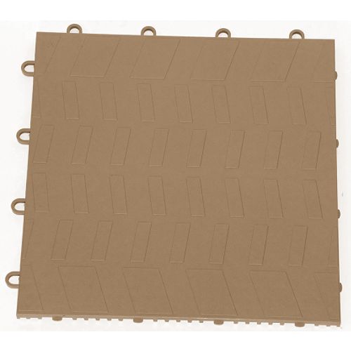 Connor Sport Court 12x12 Motormat sport tread garage floor tile beige - daybge Best Price