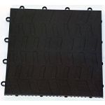 Connor Sport Court Motormat Black Sport Tread Garage Tile- 40pk - dayblk