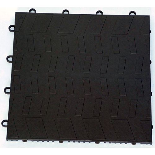 Connor Sport Court Motormat Black Sport Tread Garage Tile- 40pk - dayblk Best Price