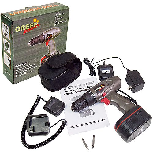 Trademark 3/8 inch Cordless Drill - Detachable Battery - GR601R Best Price