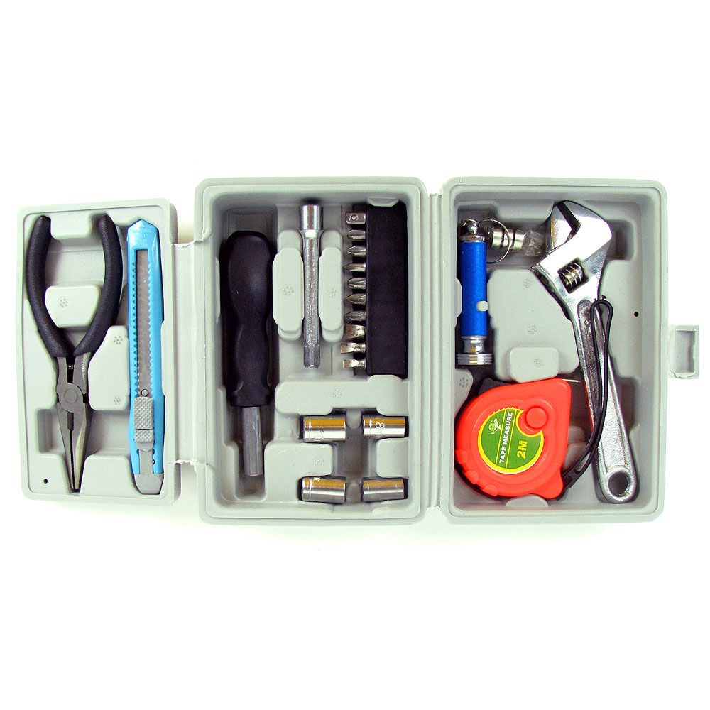 Trademark 22 Piece Deluxe Household Utility Tool Set