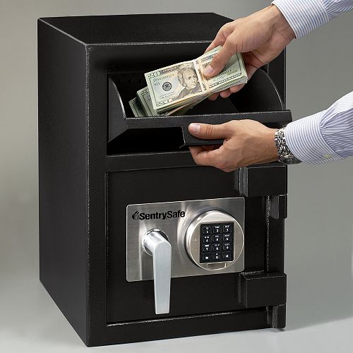 Sentry Cash Management  0.94 cu/ft Depository Safe - DH-074E Best Price