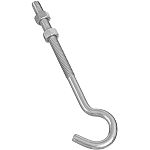 National 2162bc 3/8x7 Hook Bolt Zn - 221697