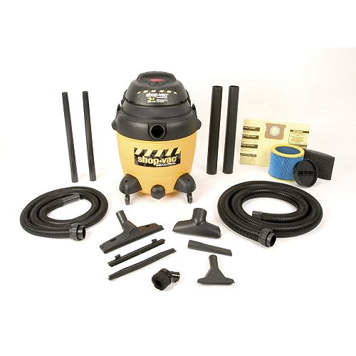 Shopvac 12 Gallon  2.5 Peak HP two stage motor Industrial wet/dry vac - 9623810 Best Price