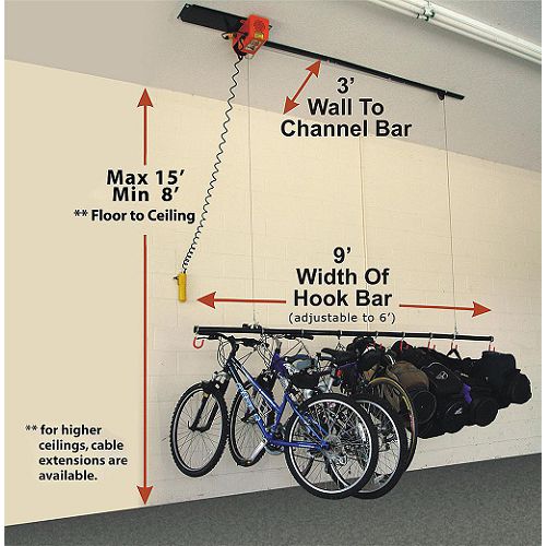 Garage Gorilla Motorized Hoist Storage System - GGR220 Best Price