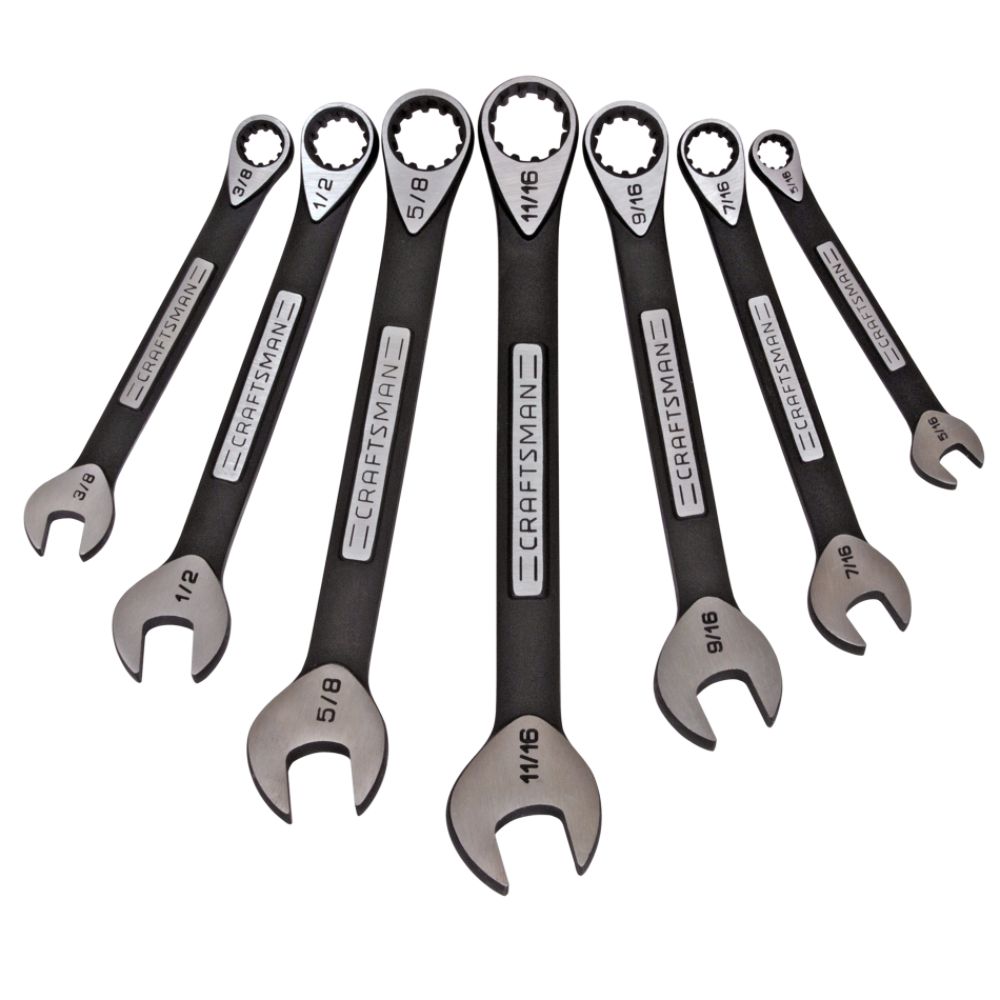 Craftsman 7 pc. Universal Combination Wrench Set - Inch