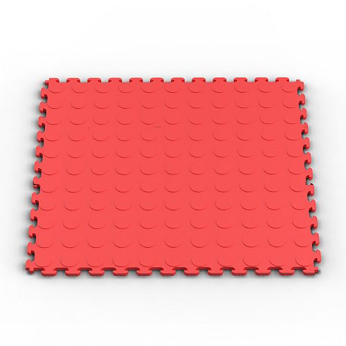 NORSK Raised Coin Multi-Purpose PVC Flooring - Red - NSMPRC6RED Best Price