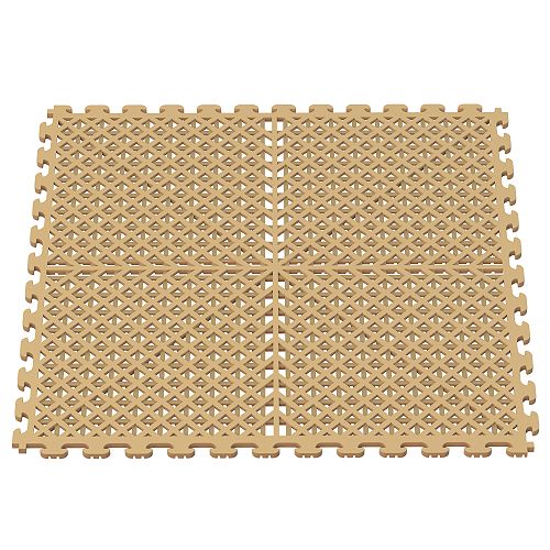 NORSK Vented Multi-Purpose PVC Flooring - Beige - NSMPVN6BE Best Price
