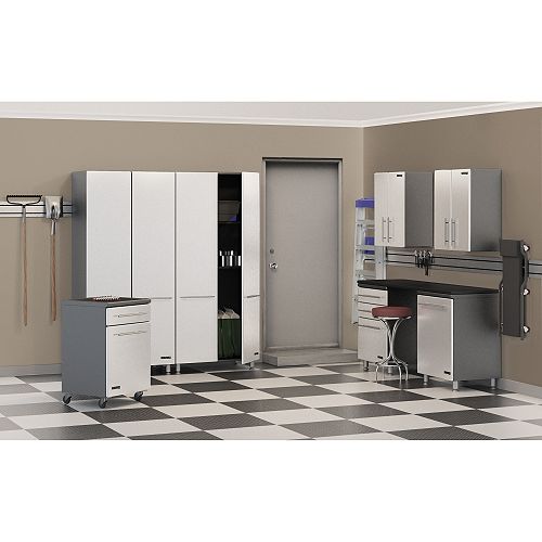 Ulti-MATE Garage 8-Piece Deluxe Cabinet Kit in Starfire Pearl - GA-80KSW Best Price