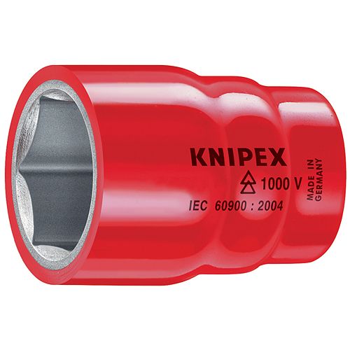 Knipex 1000v Safety Insulated 14mm Socket - 3/8 Drive - 98 37 14 Best Price