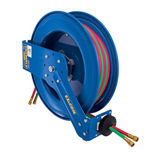 Coxreels EZ-SHW-150 1/4-inch x 50-foot 200 PSI Twin Line Welding Hose Reel - 15097 Best Price