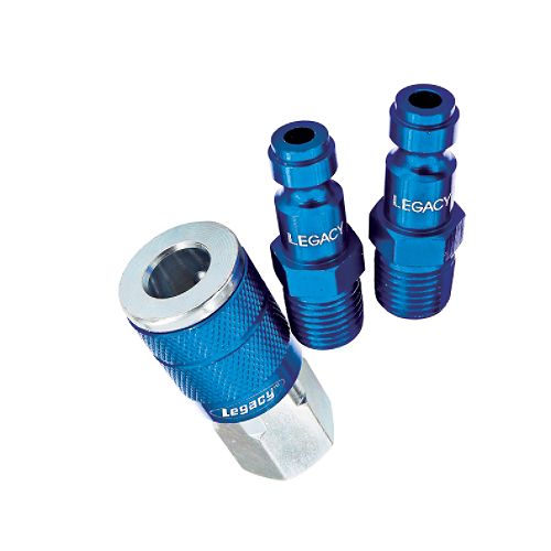 Legacy 3 pc. Automotive Color Connex Air Line Connector Kit - A72451C-BG-CRA