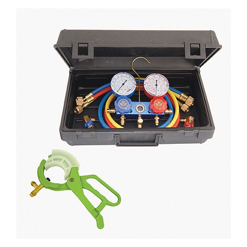 Mastercool 134A ALUMINUM GAUGE SET IN CASE - MSC89660 Best Price