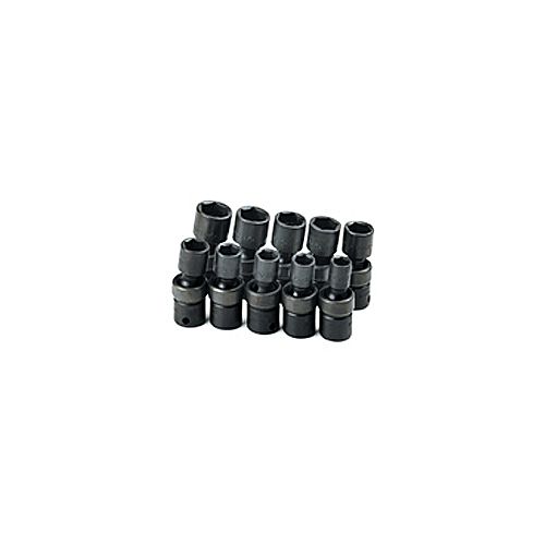 S K Hand Tools SOCKET SET IMPACT FLEX 3 8DR 10PC METRIC 6 POINT - SKT33351