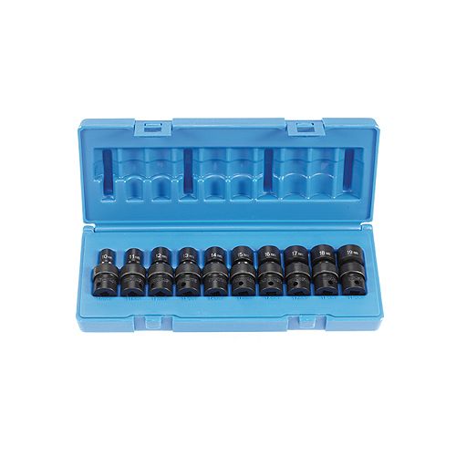 Grey Pneumatic 10PC 3/8 DR UNIVERSAL METRIC SET - GRE1210UM Best Price