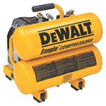 DeWalt 2 HP 4 Gal Hand Carry Twin Tanks, 14 Amps - D55151