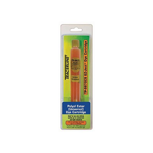 Tracer Products 1 UNIVERSAL EZ-JECT A/C DYE CARTRIDGE - TRATP9870CS Best Price