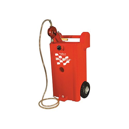 John Dow Industries 25 GAL FUEL CHEIF POLY GAS CADDY W/FM PUMP - DOWJDI-25GC-P1 Best Price