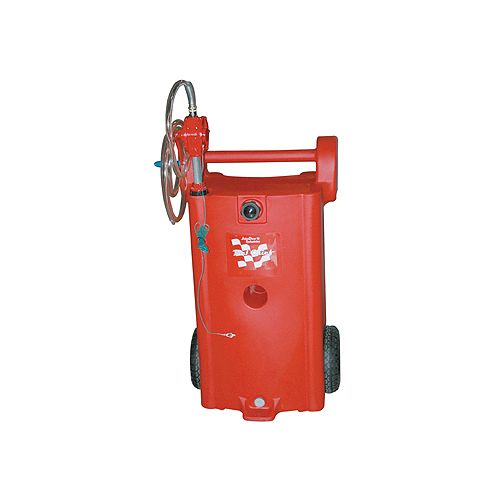 John Dow Industries 25 GAL FUEL CHEIF POLY GAS CADDY W/ECONO PUMP - DOWJDI-25GC-P2 Best Price