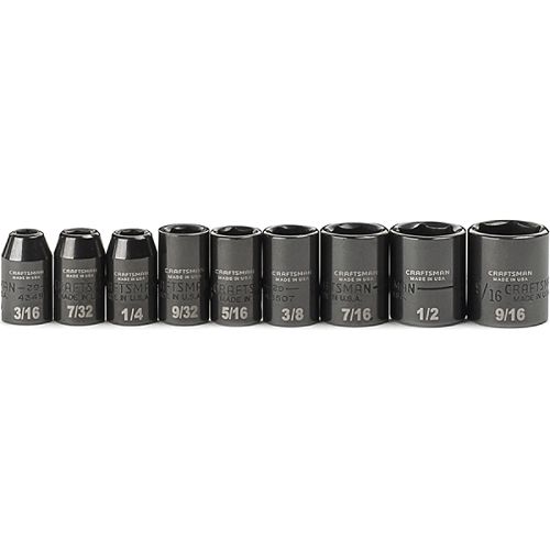 Craftsman 9pc SAE 1 4