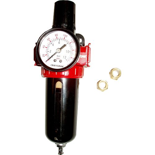 Craftsman Heavy Duty Air Line Filter Regulator with Gauge - 16023 