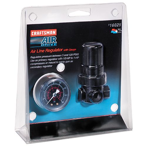 Craftsman Air Line Regulator with Gauge - 16025 