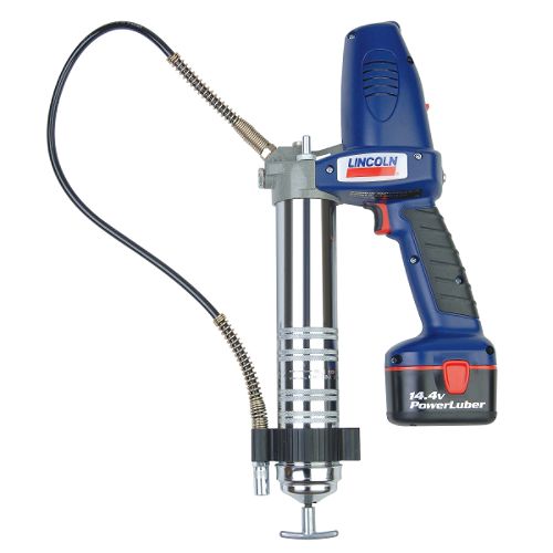 Lincoln Grease Gun 14.4 Volt Battery Operated with One Battery - 1442