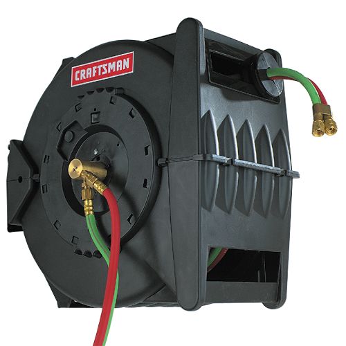 Craftsman 1/4 in. x 50 ft. Welding Hose Reel  Retractable - L8363-CRA Best Price