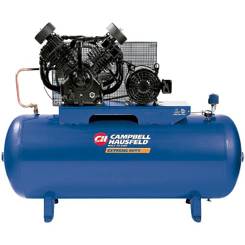 Campbell Hausfeld Two Stage, 10.0 HP Horizontal Air Compressor with Magnetic Starter... 
