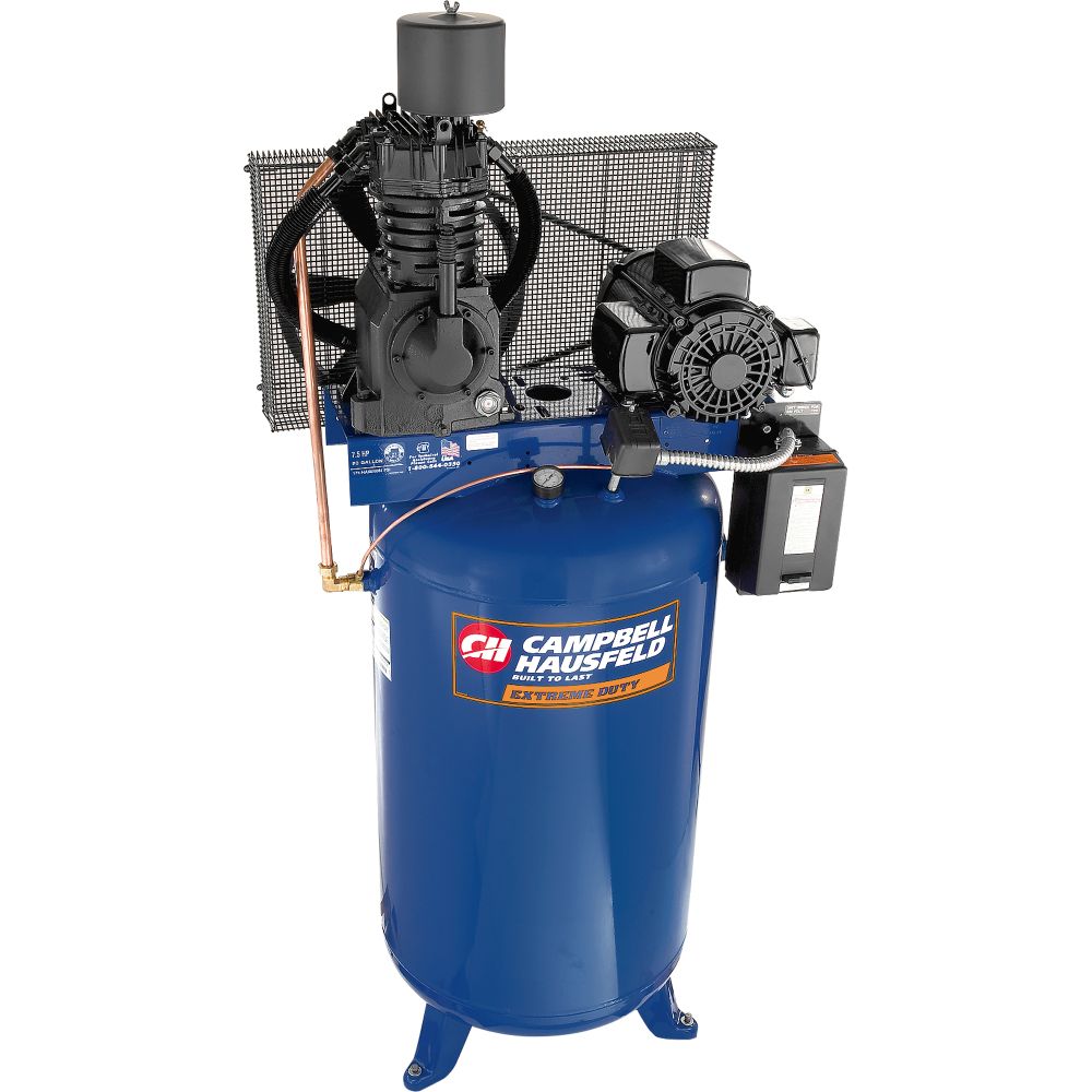 Campbell Hausfeld 5 hp 80 gallon 2-stage Vertical Compressor