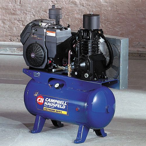 Campbell Hausfeld 30 gal. Air Compressor, 12-1 2 hp, Horizontal Tank, 2-Stage Pump,... 