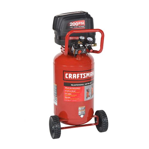 Craftsman 15 gal. Oil-Free 200 PSI Vertical Compressor 