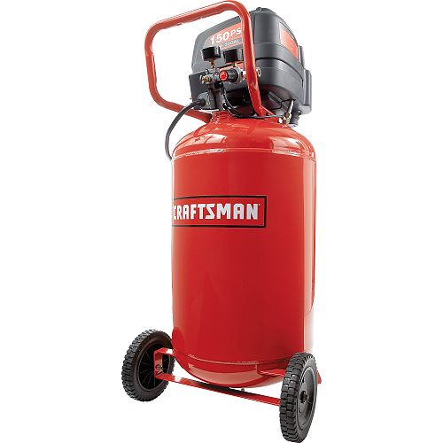 Craftsman 33 gal. Air Compressor, 1.6 hp, Vertical Tank, 150 Max PSI 