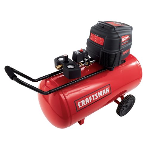 Craftsman 33 gal. Air Compressor, 1.6 hp, Horizontal Tank, 150 Max PSI 