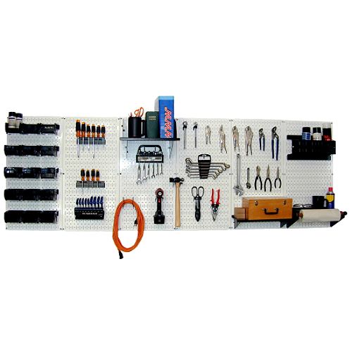 Wall Control Master Workbench Metal Pegboard Tool Organizer - 30-WRK-800WB Best Price