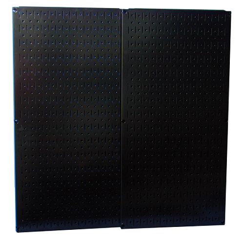 Wall Control Metal Pegboard Pack - Black - 30-P-3232B Best Price