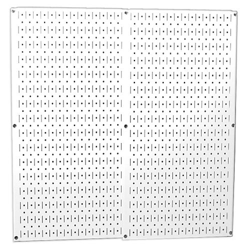 Wall Control Metal Pegboard Pack - White - 30-P-3232W Best Price