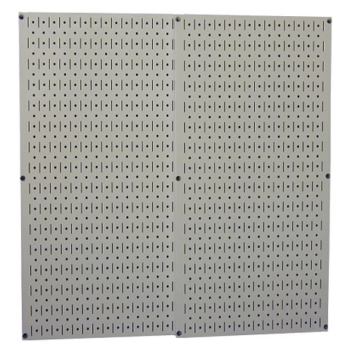 Wall Control Metal Pegboard Pack - Gray - 30-P-3232G Best Price