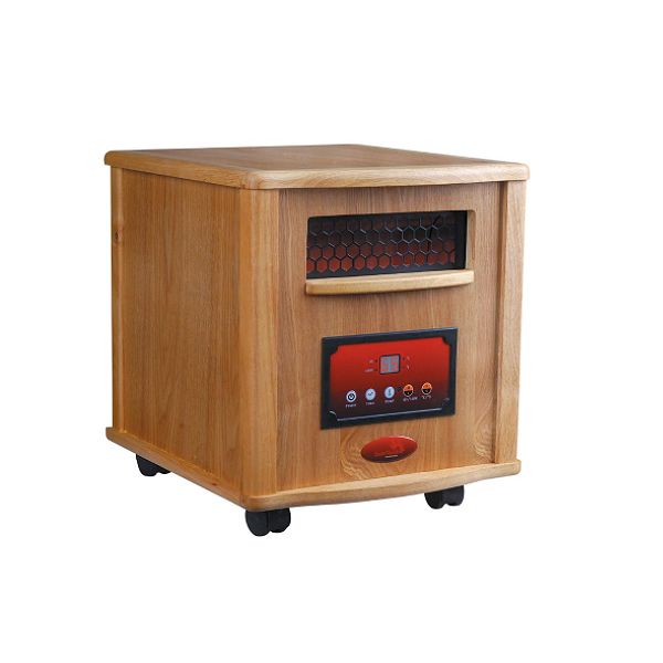 Lifesmart Infrared Quartz Heater in Oak w/Remote - SK-STH 1500-01 OAK