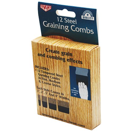 Advance 12 pc. Steel Graining Comb - 134 Best Price