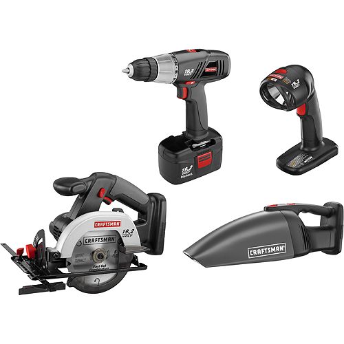 Craftsman 4 pc. 19.2V Combo Kit - 17410