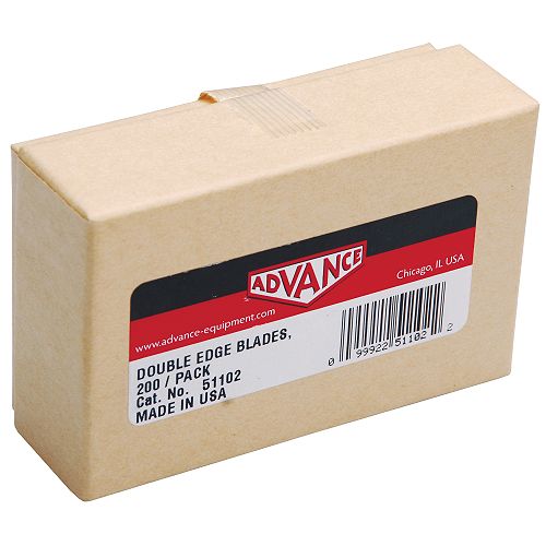Advance Double Edge Replacement Blades for Seambusters (box of 200) - 51102 Best Price