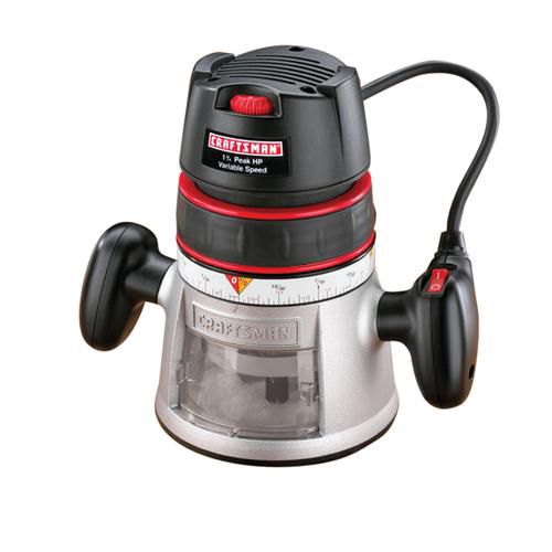 Craftsman 9.0 amp Router, 1-3/4 hp Variable Speed